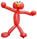 Balloon Art - Elmo