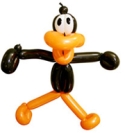 Balloon Art Daffy Duck